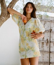 Sabo Skirt Rexa Puff Mini Dress NWT