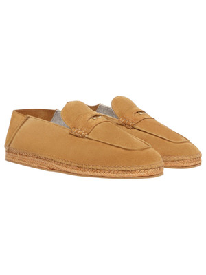 Bally Kolby 6304674 Men's Deserto Suede & Fur Leather Espadrilles