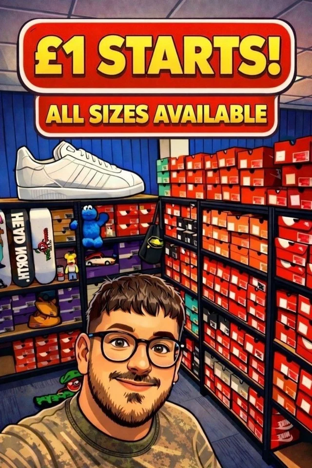 CRAZY £1 STARTS | ALL SIZES! NIKE, JORDAN, AIR MAX, ADIDAS & ASICS
