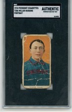 1909-11 T206 Miller Huggins Portrait Piedmont Series 350 SGC A 