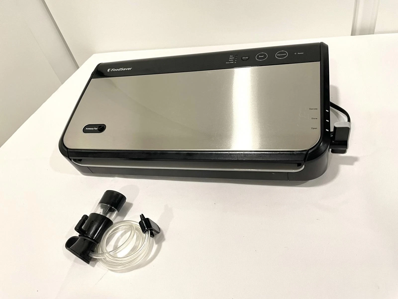 FoodSaver PowerSeal Vacuum Sealer - Stainless Steel