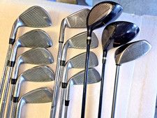 Wilson 1200 RH Golf Clubs-#3W,#5W, 3i-9i,PW,SW w/Callaway Big Bertha 11* Driver