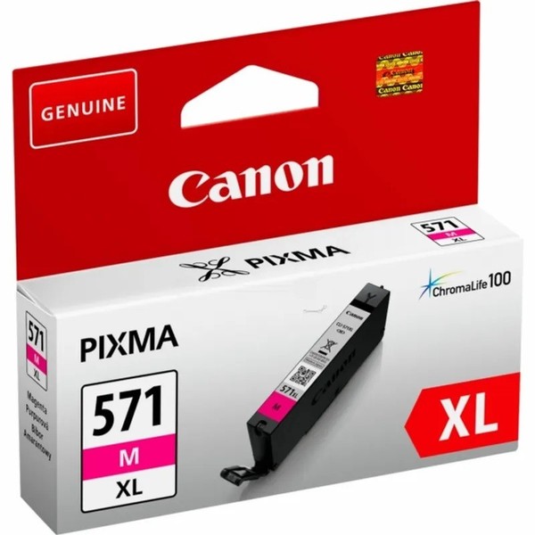 Original Patrone Canon Cli 571XL M 0333C001 Tintenpatrone Magenta Angebot Neu!-image