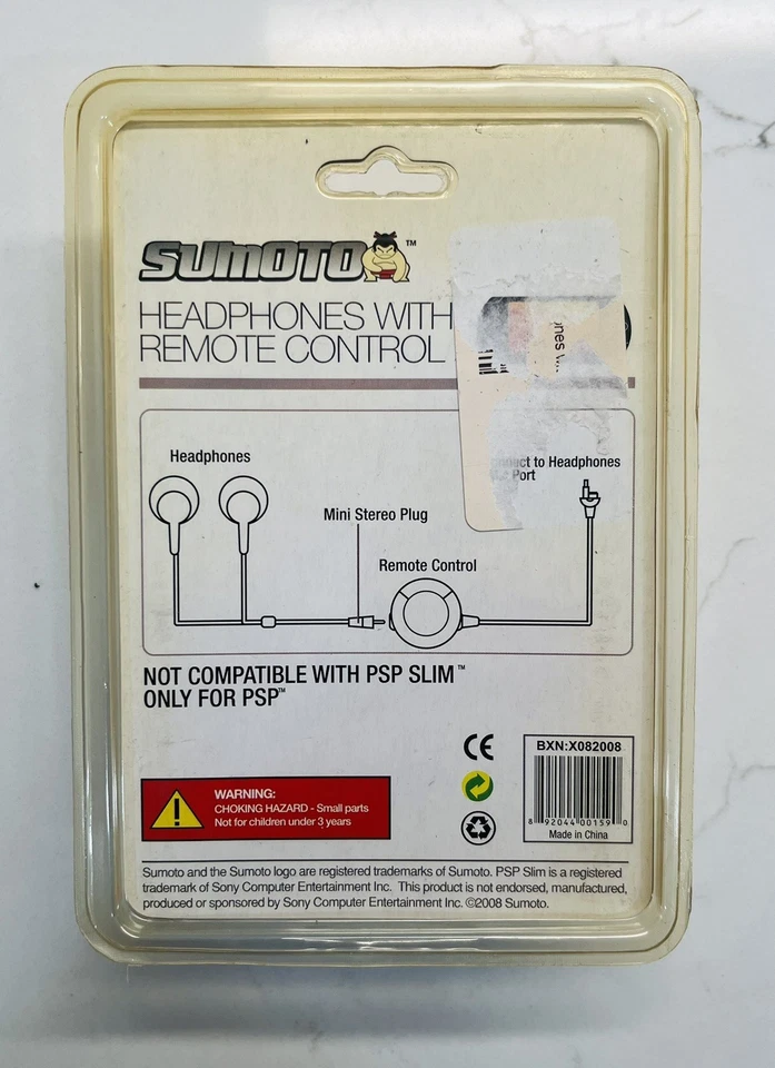 New Somoto Headphones With Remote Control Compatible to PSP only - Image 2 of 2