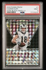 2020 Panini Prizm Cooper Kupp Hype Black Finite 1/1 PSA 9 POP 1