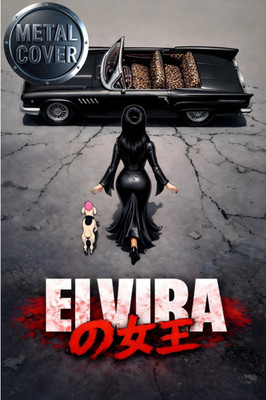 RISE: ELVIRA AKIRA Homage Metal - DOUBLE SIDED - Deviant Nation Ltd 25 w/CoA
