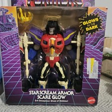 Masters of the Universe Origins & Transformers Starscream Armor Scare Glow