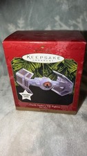 Hallmark Keepsake 1999 Ornament Star Wars Darth Vader's Tie Fighter NRFB