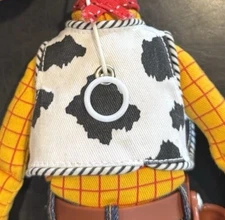 Toy Story Woody's voice box plastic ring, accurate size