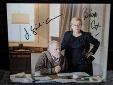 Brian Cox and J. Smith Cameron signed 8x10 Succession w COA 