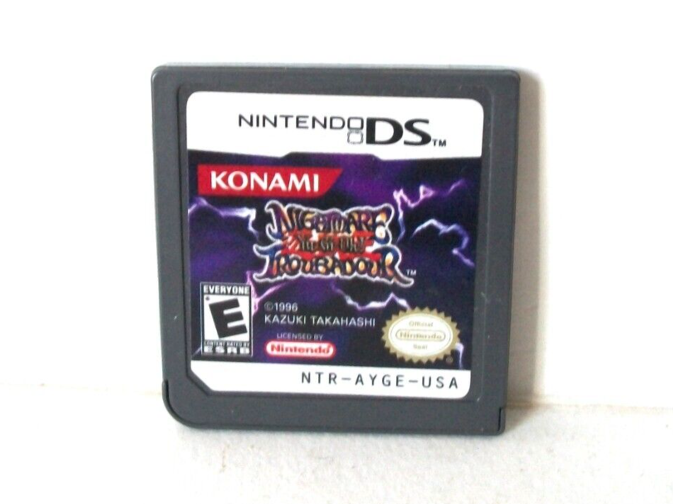 Yu-Gi-Oh Nightmare Troubadour Nintendo DS Authentic Game Cartridge Case Yugioh | eBay Yu-Gi-Oh Nightmare Troubadour Nintendo DS Authentic Game Cartridge Case Yugioh | eBay