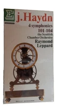 JOSEPH HAYDN SYMPHONIES 101-104 SCOTTISH CHAMBER ORCHESTRA RAYMOND LEPPARD ERATO
