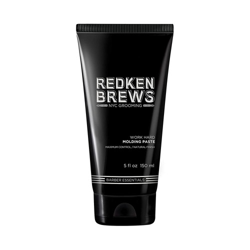 Redken BREWS Work Hard Molding Paste 2 x 150ml All hair types RFM - Picture 4 of 4