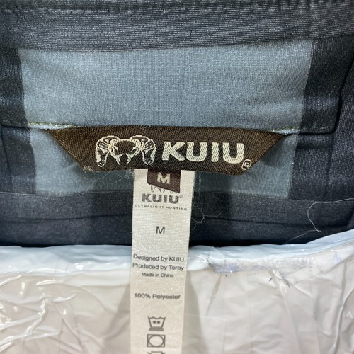 Kuiu Camo Mens Medium Jacket Dermizax NX Torey Fabric Waterproof Rain Hooded - Picture 8 of 9
