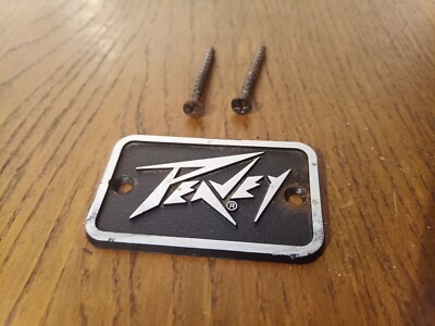 PEAVEY Gitarre/PA Verstärker Lautsprecher Gitter Abzeichen Emblem Logo 6,5 cm Schraubbefestigung