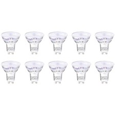 Sygonix SY-5239524 Ampoules LED GU10 2,4W Blanc Chaud Paquet De 10 Non Dimmable