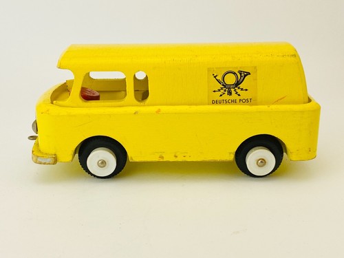 GREINER Barkas B-1000 DEUTSCHE POST DDR 1:25 BUS Holzspielzeug Vero Fröbel - Bild 2 von 9