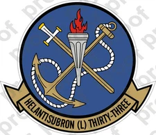 STICKER USN HSL 33 SEASNAKES