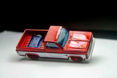 Custom Made Hot Wheels '83 Chevy Silverado Candy Red Rare