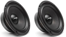  2 NEW SKAR AUDIO FSX65-8 6.5-INCH 8 OHM 300W MAX CAR PRO AUDIO SPEAKERS - PAIR