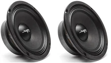 (2) NEW SKAR AUDIO FSX65-8 6.5-INCH 8 OHM 300W MAX CAR PRO AUDIO SPEAKERS - PAIR