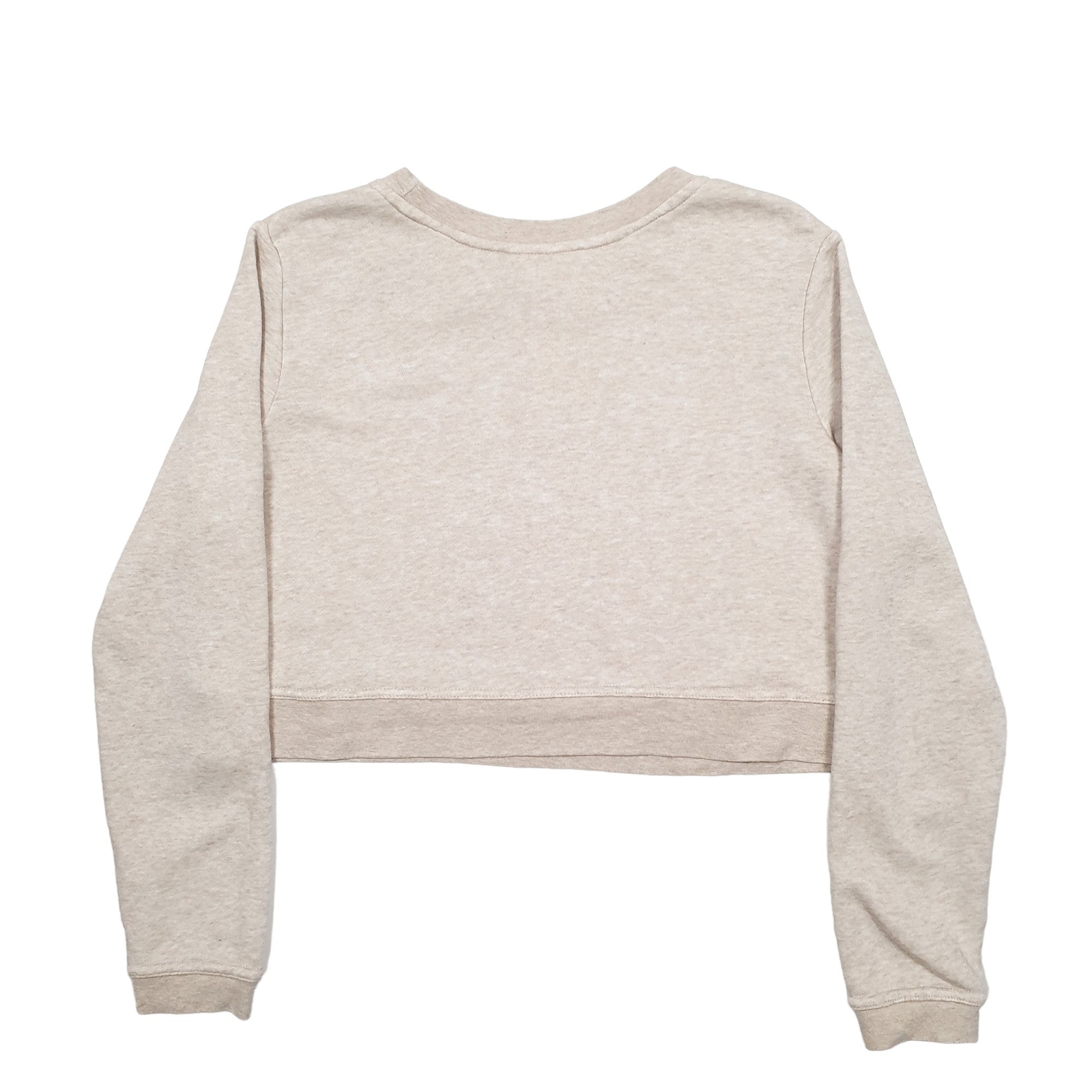 NIKE Crewneck Crop Top Jumper Sweatshirt Womens M image 3