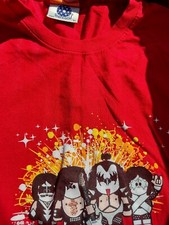 Kiss Mens Tee Shirt size M Weenicons by Starworld