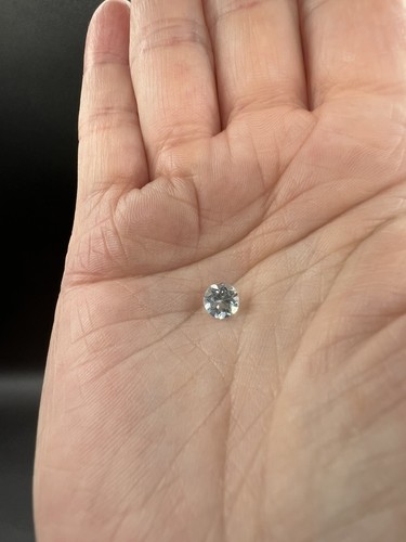 1/2 Carat Loose Round Faceted Cut Genuine Natural Blue Topaz Stone - Picture 7 of 12