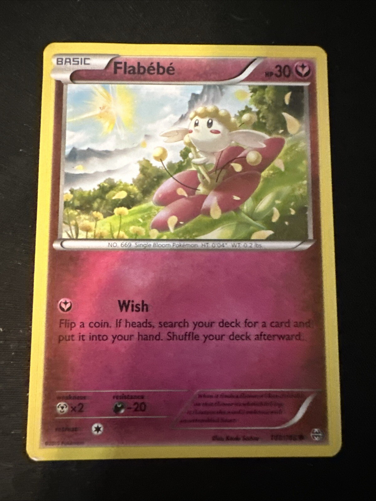 Pokémon TCG Flabebe BREAKthrough 101/162 Regular Common