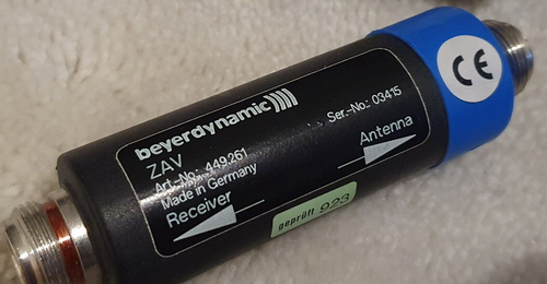 BEYERDYNAMIC - externe Strecken Verstärker - ZAV- Funkstrecke - Bild 2 von 2