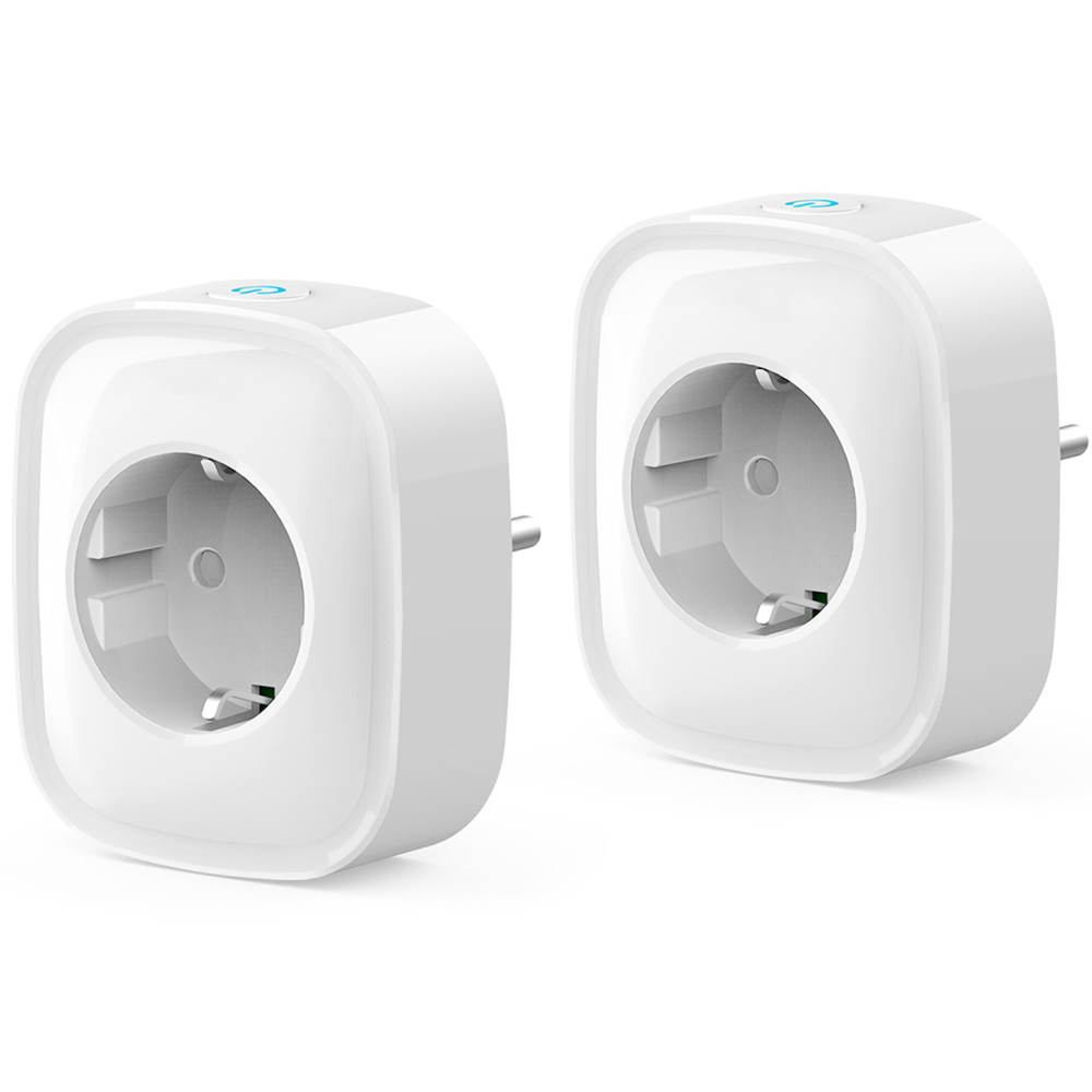 Smart WLAN Steckdose mit Strommessung Stromzähler Smart Home Alexa Google Timer