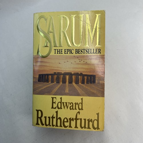 Sarum by Edward Rutherfurd Historical British Fiction 100 Centuries Epic Saga