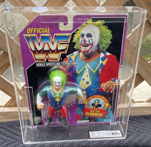 WWF ???? ???? 9 Doink The Clown MOC UKG ???? 85%...