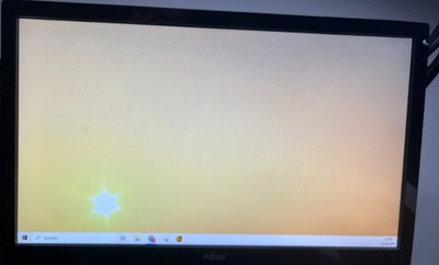 Fujitsu L19T-1 LED Monitor - Schwarz