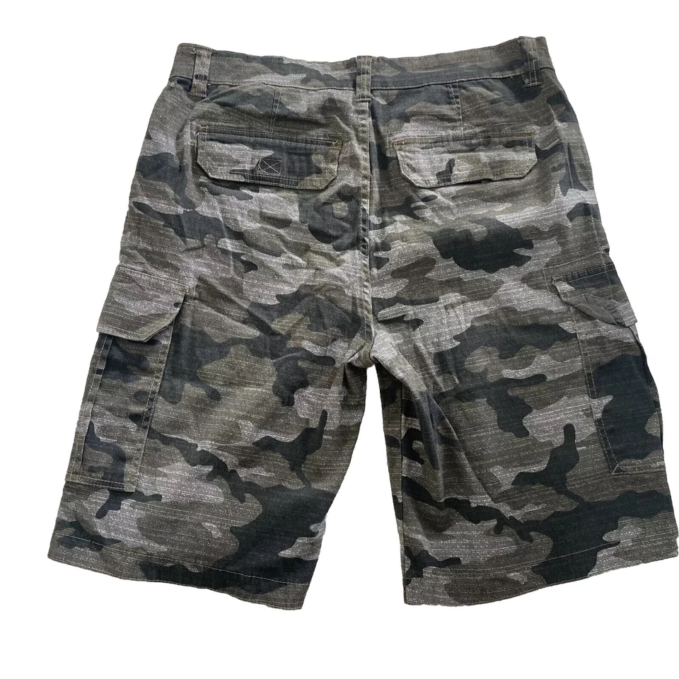 Company 81 Short Men 33x11 Camo Y2k Baggy Cargo Skater Utility Outdoor  Military - Image 2 of 4