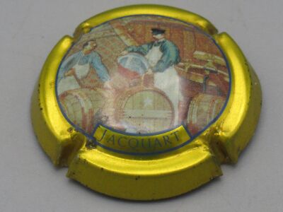 Champagner Jacquart - Gemälde Fassaufsatz - Schnauze Gold