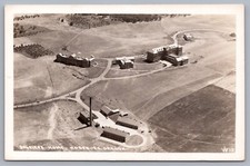 Soldier’s Home Roseburg Oregon OR Aerial Bird’s Eye View RPPC Postcard EKC J9