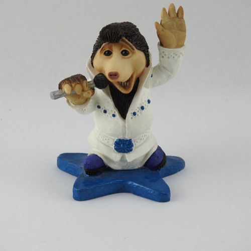 Vintage Mole Figurine Molenniums Elvis Elvismole Doverdale Designs 4" Tall - Picture 2 of 9