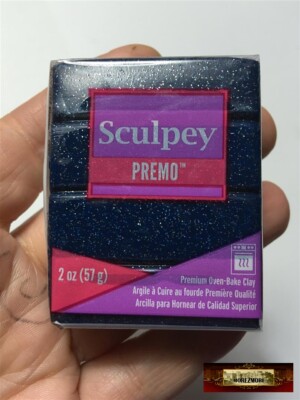 M00401 MOREZMORE Premo! Sculpey GALAXY GLITTER 5005 2oz Polymer Clay