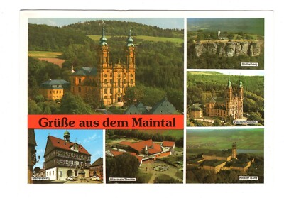Postcard greetings from the Main Valley/Banz Monastery +++