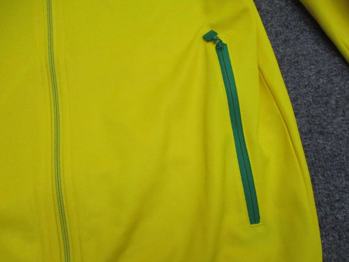 Adidas Men Medium Beckenbauer Nations Track Jacket Yellow Adidas Men Medium Beckenbauer Nations Track Jacket Yellow