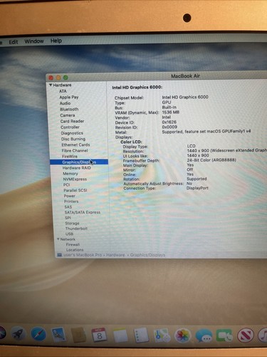 Apple Macbook Air MJVE2LL/A computer portatile 13,3" - Core i5 1,6 GHz - 4 GB RAM - 128 GB SSD - Foto 4 di 10
