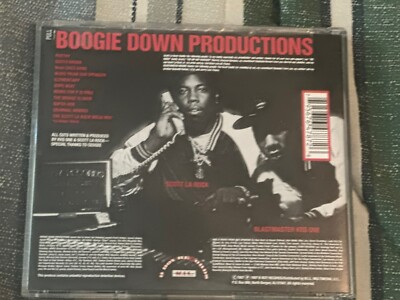 BOOGIE DOWN PRODUCTIONS - Criminal Minded - CD - Mint 1997 KRS-1