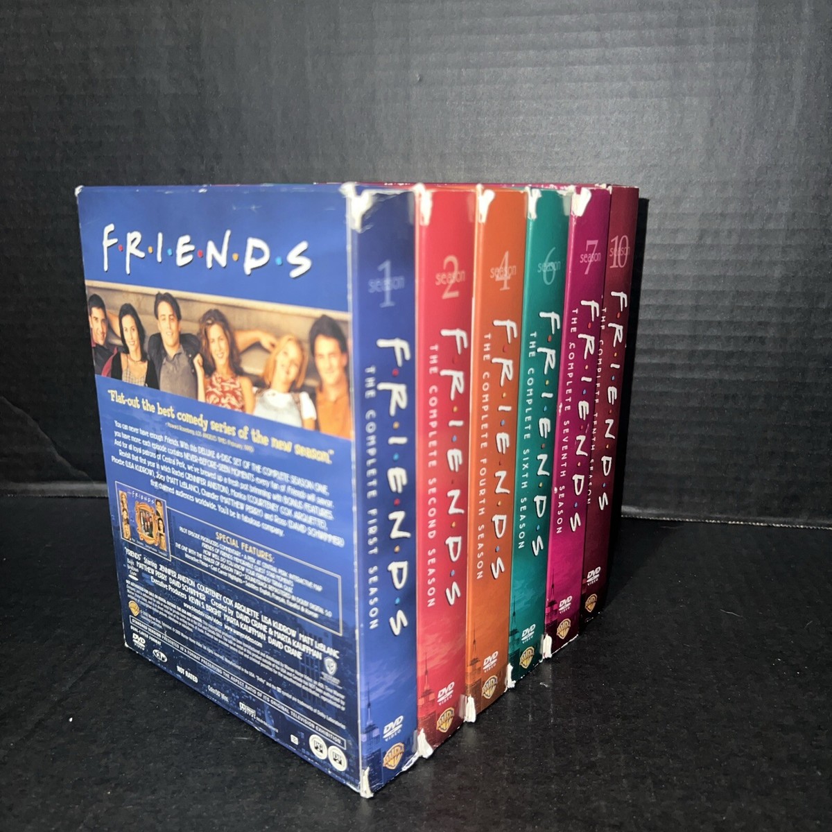 Friends Complete Series DVD set - seasons 1,2,4,6,7,10 bundle lot