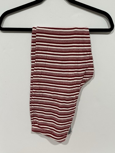 Damen Pyjama Burts Bees Baby Family Bio-Baumwolle rot gestreift Größe M - Bild 4 von 5