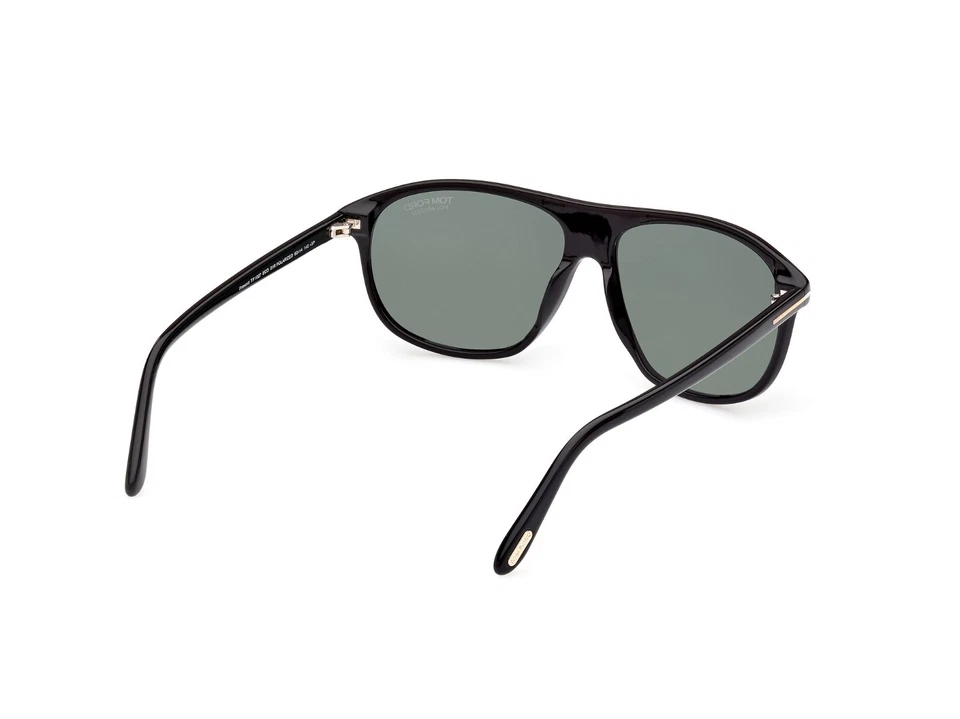 Gafas de sol G2U Tom Ford Prescott TF1027 ECO 01R negras de plástico polarizado 6014140 Foto 3 de 3