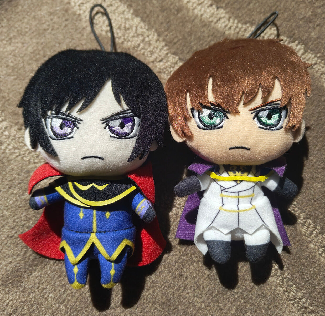 Lelouch Suzaku Code Geass Lelouch of the Rebellion Banpresto Plush ...
