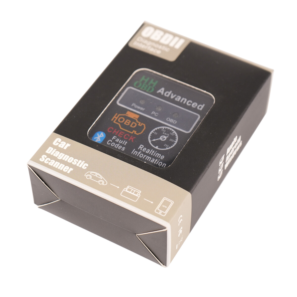 Bluetooth Mini ELM327 OBD2 OBDii Auto Fault Code Reader Diagnostic Scanner Tool-image