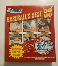 1988 DONRUSS "Baseball's Best" #1-112 Set Break Singles • Save15% when U buy 2+ 