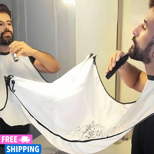 Professional Hair Cutting & Beard Trimming Apron Salon Cape for Home, Barbershop